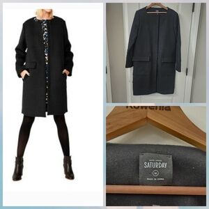Kate Spade Saturday Black Coat